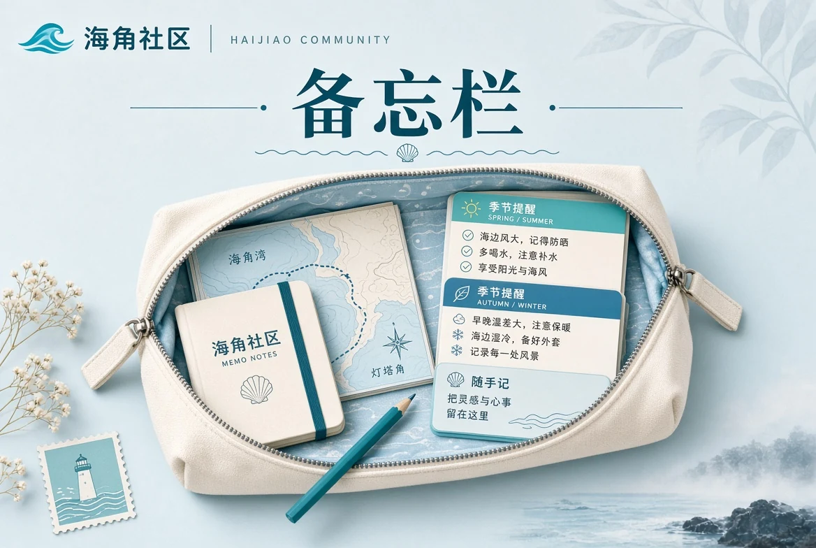 备忘与出行整理